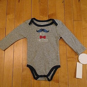 Mustache Onesie